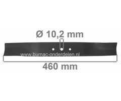 Maaimes 46 Cm Marina, Pilote 88, MTD, Gutbrod, Staub, Yardman, Iseki Motormaaiers, Messen Gutbrod HB46LSH, HB46RLSH, HB4645LSH, MTD YM4519PH, BL4047P, Pilote 88 L460, L470, Staub 500TC Grasmaaiers, Benzinemaaiers, Loopmaaiers, Maaibladen voor Cirkelmaaier