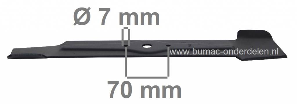 Mountfield Maaimes 45,6 Cm voor Loopmaaiers M3 & M4, Empress 18", Mirage, GRANJA, MOUNTFIELD Grasmaaiermessen, Maaibladen voor Cirkelmaaiers, Benzinemaaiers Stiga, Castelgarden, Alpina, Mountfield, Granja, Messen voor Gazonmaaiers, Grasmaaimachines Duwmod