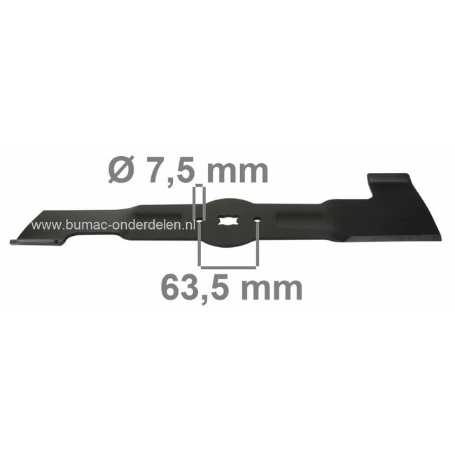 Maaimes 45,2 Cm MTD 18 Inch Cirkelmaaiers, Grasmaaiermes voor Modellen 383P/SP/SPE, BBM462/R, G46, GE46, GS46/4, 45GE, 46P/4, 46PB/PT/SP/SPE, OK46P, RB46/4/4R/5H/5RH, Fleurelle B461, BA461, Yardman YM4518PS, YM5018PS, YM6018SPS, Maaibladen Loopmaaiers, Du