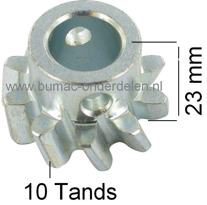 Stuurtandwiel Alko en Brill Zitmaaier - Frontmaaier - Tuintrekker, Tandwiel voor de Stuurinrichting, T13-85HD - T13-92 LUX - T13-102HDS - T15-102 Marina - T17-102HD