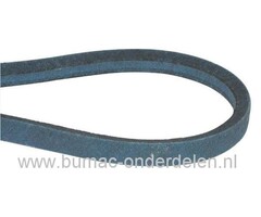V snaar voor Maaidek LT11-332 MTD - Wolf - Yardman - White - Bolens - Zitmaaier V snaar voor Aandrijving Maaidek, Maaimessen bij MTD - Wolf - Yardman - White - Bolens - Zitmaaiers, MTD LT11-332, aandrijfsnaar, aandrijfriem, onderdeel
