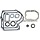 Pakkingset Briggs & Stratton IC Motoren 10 - 11 PK en Verticale Krukas op Zitmaaiers, Frontmaaiers, Tuintrekkers, Dichtingset B&S, Set Pakkingen voor B en S IC Motoren, onderdeel