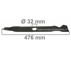 Maaimes 47,6 Cm MTD Elektromaaiers 48 Cm Maaibreedte, Messen Mtd, Cub Cadet, Wolf, Yardman, White, Bolens Elektrische Gazonmaaiers, Maaimessen Electrische Loopmaaiers CC48ESPHW, 1748E, 4872-1, BG1600, CPG48EM, E1800, FF4872-1, M1719EHW, 48EM, Ambition 48