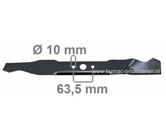Grasmaaiermes 53,3 Cm voor MTD, Gutbrod, Cub Cadet, Bolens, Wolf, White, Yardman 21 Inch Mulch Grasmaaiers, HB53REL, E478, 21-53, GES53E, RMB53S, YM5021E, Maaimes voor Gazonmaaiers met 21", 53 Cm Maaibreedte, Maaibladen voor Cirkelmaaiers, Motormaaiers