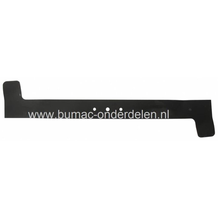 Mes Rechts 61,7 Cm voor MTD Zitmaaiers, Frontmaaiers, Tuintrekkers, Maaimessen Bolens, CubCadet, Gutbrod, Mtd, Wolf, White, Yardman, Messen Lengte 617 mm, Asgat 10,3 mm, Zijgaten 7,5 mm, HoH 74 mm, CUBCADET RBH1200,