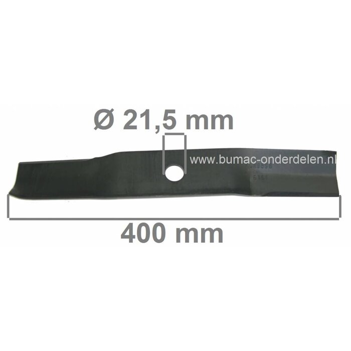 Maaimes 40 Cm voor 46 Inch, 117 Cm Zitmaaiers met 3 Messen, Maaibladen voor Murray, Noma, Snapper, Ariëns, Simplicity Maaiers met 46" (117 cm) Maaibreedte met 3 Messig Maaidek, Maaimessen voor Zitmaaiers, Frontmaaiers, Tuintrekkers, Mini Tractoren