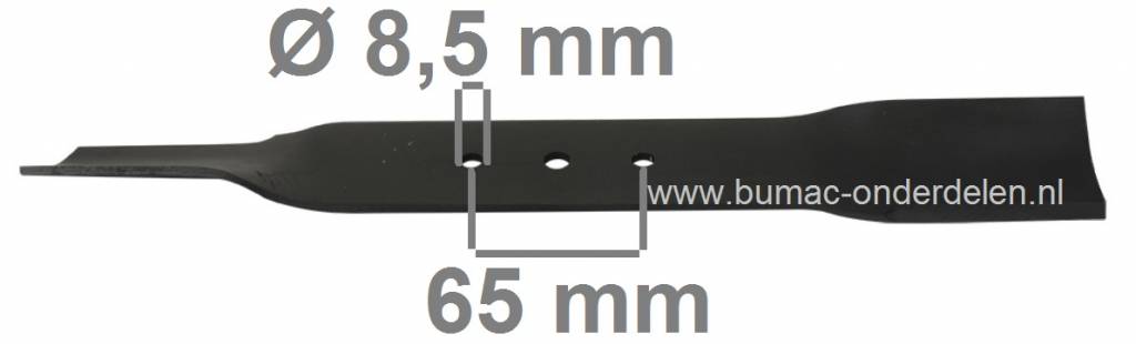 Grasmaaiermes 40,7 Cm voor EFCO en OLEO-MAC Loopmaaiers Modellen LR44 en G44, Maaimessen Efco, Oleomac Gazonmaaiers, Grasmaaimachines, Motormaaiers, Maaibladen voor Cirkelmaaiers van Efco en Oleo Mac