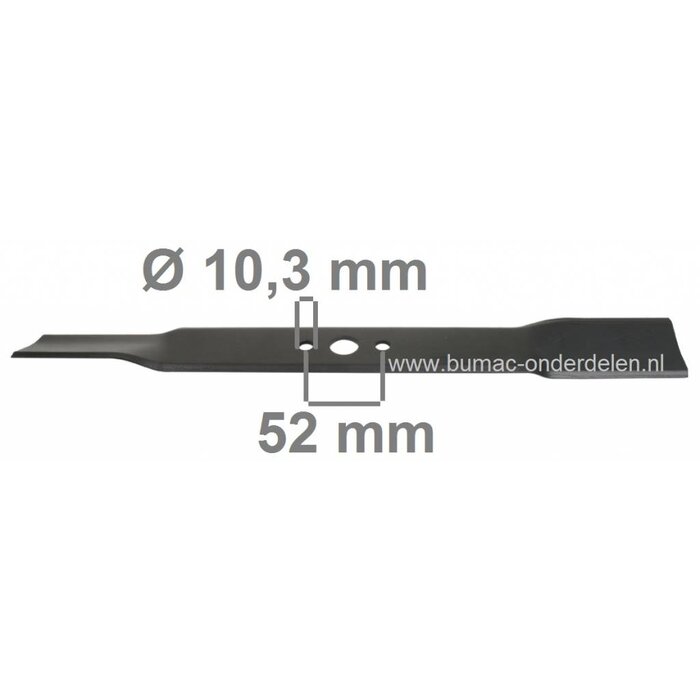 Mes 45,7 Cm voor EFCO, EMAK, OLEO-MAC Electrische Grasmaaiers GE 47, LR 47 PE, LR 48 E, LR 48 PE, LR 48 TE, Maaibladen voor Elektromaaiers, Electromaaiers van Efco, Emak en Oleomac, Grasmaaiermessen, Maaimessen Elektrische Gazonmaaiers