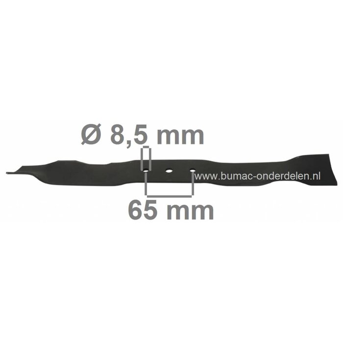 Mulchmes 45,7 Cm voor Oleo-Mac G48PB Loopmaaiers, EFCO, EMAK, OLEO MAC Maaimessen voor G 48 PB Gazonmaaiers, Motormaaiers, Cirkelmaaiers, Maaibladen voor Benzinemaaiers, Grasmaaimachines