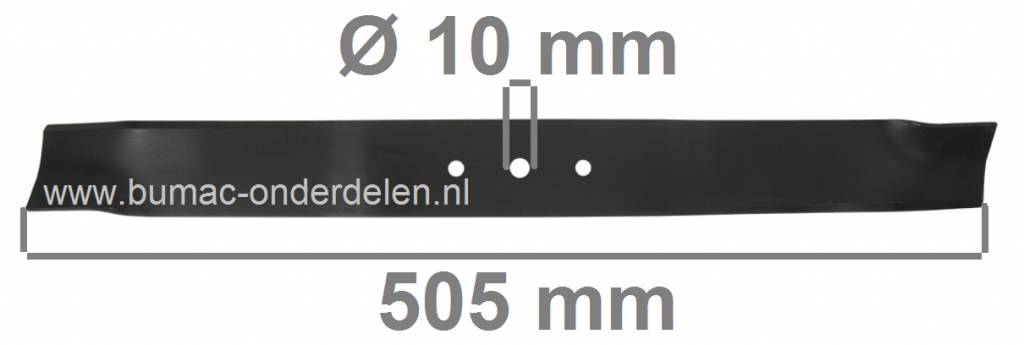 Oleo-Mac Maaimes 50,5 Cm voor G53TBX en G53THX, Grasmaaiermessen Efco LR53 Benzinemaaiers, EFCO, EMAK, OLEO-MAC Maaimessen voor Cirkelmaaiers, Motormaaiers, Grasmachines, Maaibladen voor Gazonmaaiers, Loopmaaiers, onderdeel
