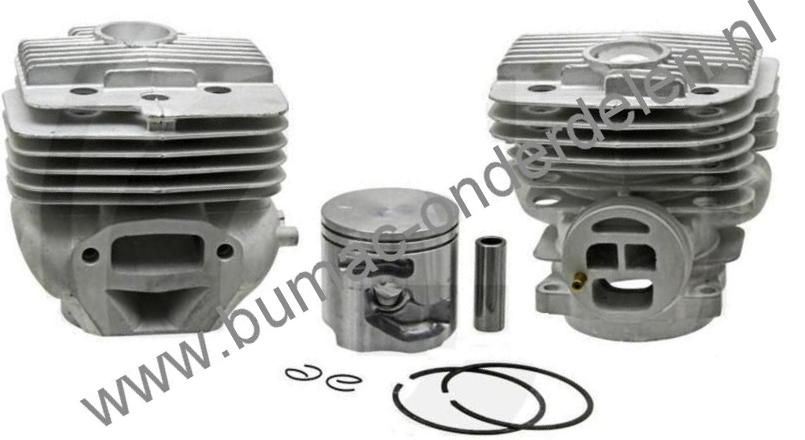 Cylinder en Zuiger Ø 56 mm Compleet voor HUSQVARNA / PARTNER K960 en K970 Bandenzaag - Doorslijper - Motorslijper - Doorslijpmachine, Complete Cylinder Set met Zuiger, Zuigerveren en Pistonpen, HUSQVARNA - JONSERED - PARTNER - MCCULLOCH