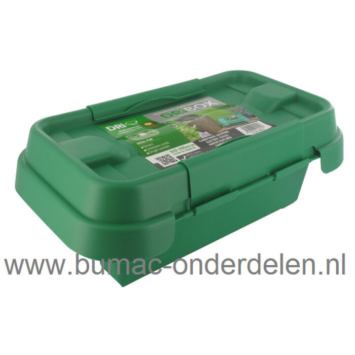 Spuitwater Dichte Box voor Verlengkabels - Opladers - Transformators - Kerstversiering - Verdeeldoos - Tijdklok of een Haspel om het te verdelen, Compleet Spuitwaterdicht ( tot 12,5 Ltr / Min) dus Spatwaterdicht - Stofdicht en Vorstbestendig Dribox