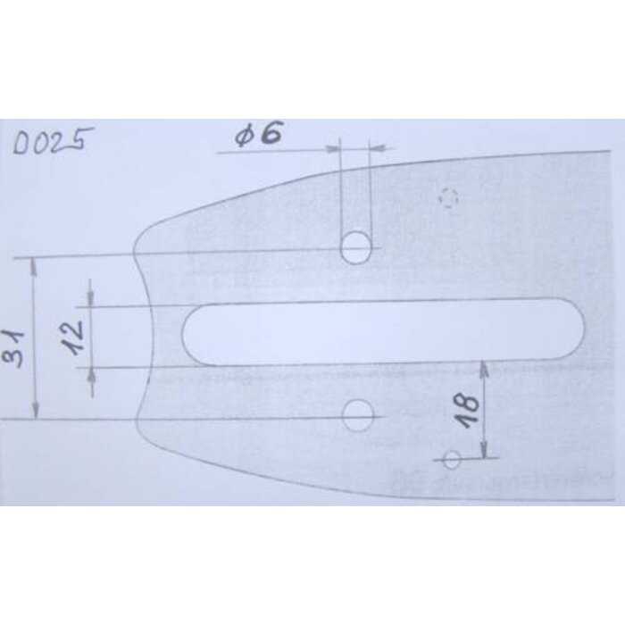 3/8 Zaagblad 45 Cm 66 Schakels voor de Stihl 029, 031, 032, 034, 036, 038, 039, 041, 042, 044, 045, 046, 048, 056, 064, 066, E15, E20, E220, MSE200, MSE220, MS290, MS310, MS390, MS340, MS341, MS360, MS361, MS440, MS460, MS640, MS650, MS660, MS880, Ketting