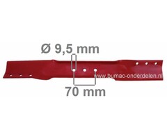 Maaimes 52,5 Cm Snapper Maaiers met 21" en 41" Maaibreedte, Maaimessen voor Zitmaaiers, Tuintrekkers, Gazonmaaiers, Loopmaaiers van Ariens, Gravely, Murray, Noma, Snapper, Simplicity, Zitmaaiermes, Gazonmaaierblad onderdeel