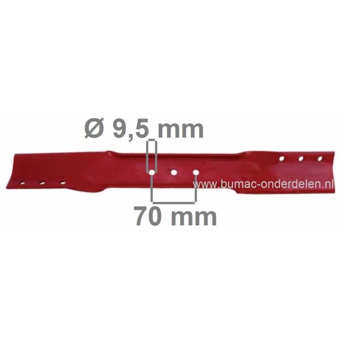 Maaimes 52,5 Cm Snapper Maaiers met 21" en 41" Maaibreedte, Maaimessen voor Zitmaaiers, Tuintrekkers, Gazonmaaiers, Loopmaaiers van Ariens, Gravely, Murray, Noma, Snapper, Simplicity, Zitmaaiermes, Gazonmaaierblad onderdeel