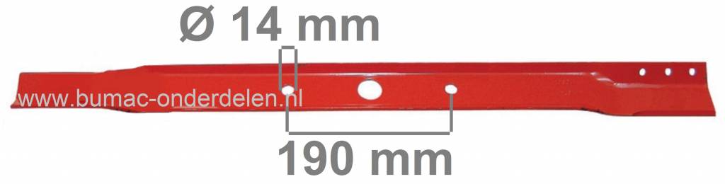 Mes 84 Cm SNAPPER 33" Zitmaaiers, Skelters, Maaimessen voor Gravely, Murray, Simplicity, Ariens, Noma, Snapper Tuintrekkers, Frontmaaiers, Minitractoren met 33 Inch - 84 Cm Maaibreedte, Maaibladen, Messen