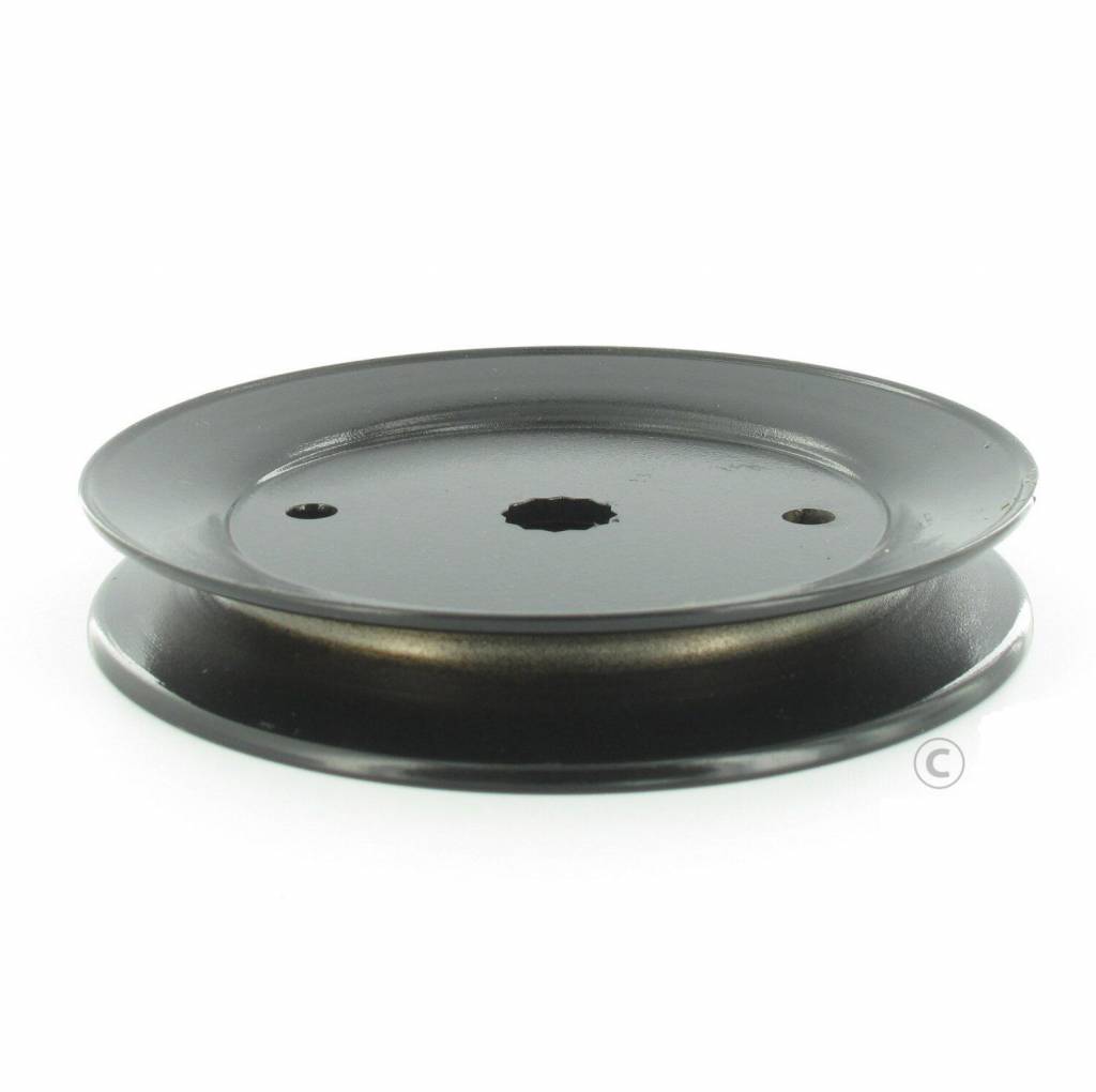 Poelie voor aandrijving van de maaimessen bij Zitmaaier, Frontmaaier Husqvarna, Craftsman, Jonsered, Partner, Mc Cullogh, Lazer, Riemschijf CT153, CT154, YT4000, TC138, TC238, YT1942, YT16542, YTH2042, YTH20K4