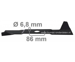 Mes SOLO 40 Cm voor Grasmaaiermodellen 582, 582 Fuel, 583, 583 Electro, 585, 585 H, 589, 589 Elektro, Solo Maaimessen voor Loopmaaiers, Cirkelmaaiers, Elektrische Gazonmaaiers, SOLO Maaibladen voor Grasmaaimachines onderdeel