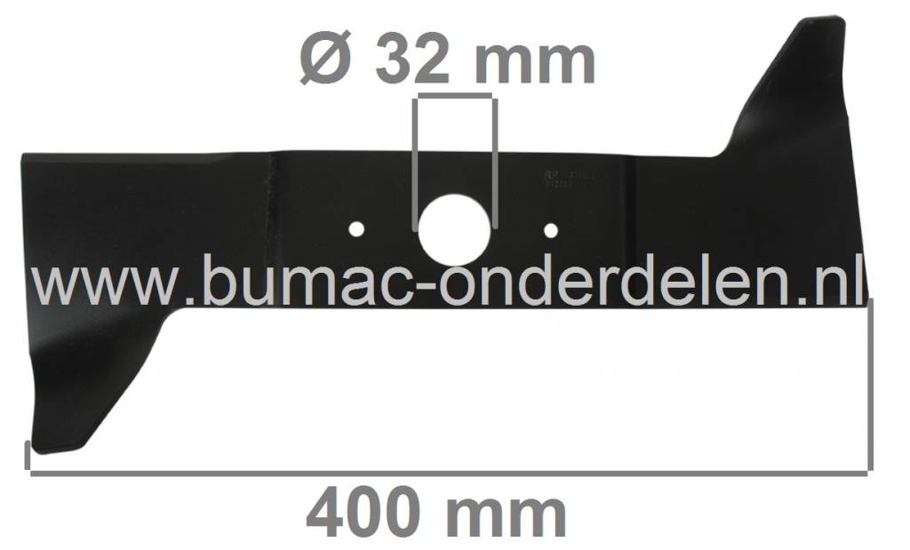 Mes SOLO 40 Cm voor Grasmaaiermodellen 582, 582 Fuel, 583, 583 Electro, 585, 585 H, 589, 589 Elektro, Solo Maaimessen voor Loopmaaiers, Cirkelmaaiers, Elektrische Gazonmaaiers, SOLO Maaibladen voor Grasmaaimachines onderdeel