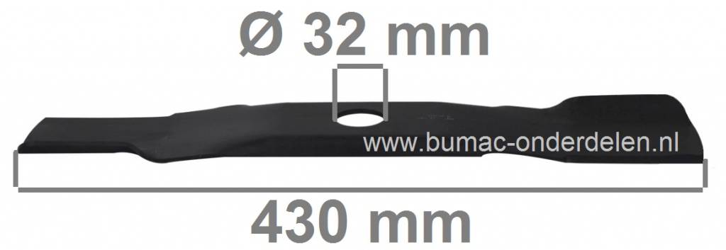 Maaimes SOLO 43 Cm voor Loopmaaiers 543, 550H, 554, 559 en 563, Messen voor Benzinemaaiers, Cirkelmaaiers van Solo, Grasmaaiermessen, Maaibladen SOLO Gazonmaaiers, Motormaaiers, Maaimessen voor Grasmachines