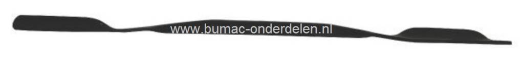 Maaimes SOLO 43 Cm voor Loopmaaiers 543, 550H, 554, 559 en 563, Messen voor Benzinemaaiers, Cirkelmaaiers van Solo, Grasmaaiermessen, Maaibladen SOLO Gazonmaaiers, Motormaaiers, Maaimessen voor Grasmachines