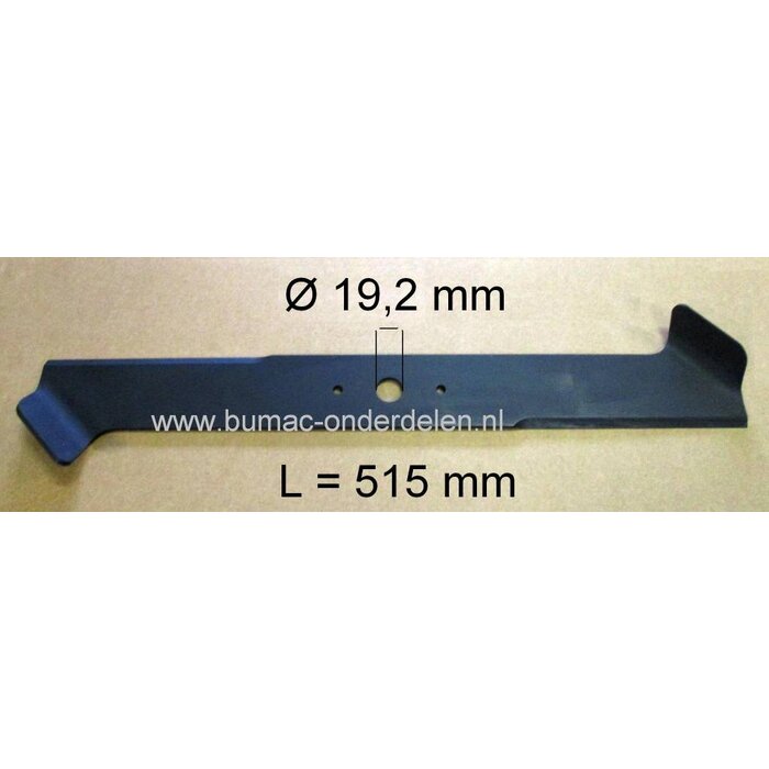 Linker Mes 51,5 Cm voor Toro DH 150, DH 170, DH 190, DH 200, DH 210, DH 220 Zitmaaier, Tuintrekker, Grasmaaiermes voor Opvang - Mulch of Zijuitworp Maaidek van 102 Cm