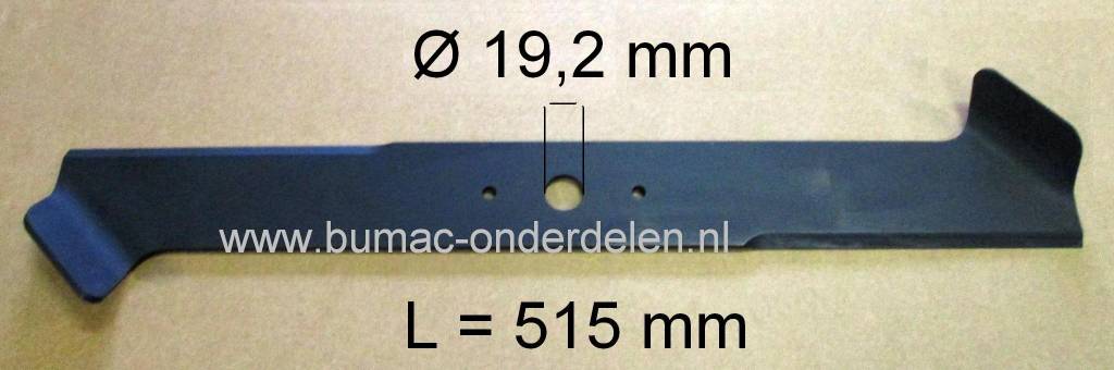 Linker Mes 51,5 Cm voor Toro DH 150, DH 170, DH 190, DH 200, DH 210, DH 220 Zitmaaier, Tuintrekker, Grasmaaiermes voor Opvang - Mulch of Zijuitworp Maaidek van 102 Cm