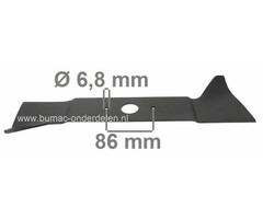 Mes 45 Cm voor SOLO Loopmaaiers met 46 Cm Maaibreedte, Maaimessen Primo 546, 546 R, 546 RS, 546 S, 546 Z, 546 ZR Duwmaaiers, Grasmaaiers van Solo, Gazonmaaiermessen SOLO, Maaibladen, Solo Maaimessen voor Benzinemaaiers, Cirkelmaaiers