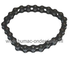 Aandrijfketting voor Tecumseh en Peerless Aandrijfbak op Zitmaaier - Frontmaaier - Skelter - Scooter Ketting voor Aandrijving van de Wielen van Stiga Villa 85 Cm Maaier