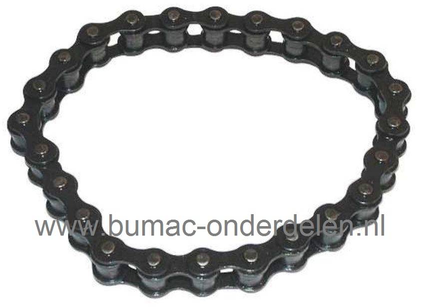 Aandrijfketting voor Tecumseh en Peerless Aandrijfbak op Zitmaaier - Frontmaaier - Skelter - Scooter Ketting voor Aandrijving van de Wielen van Stiga Villa 85 Cm Maaier