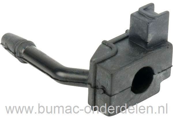 Olie aanzuigslang met Afdichtingsrubber voor Husqvarna 136, 137, 141, 142 Kettingzaag, Motorzaag Oliepomphuisrubber voor Aanzuigen van de Olie voor het Smeren van de Zaagketting en Blad