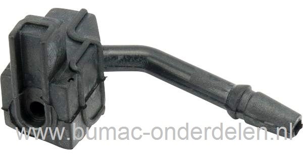 Olie aanzuigslang met Afdichtingsrubber voor Husqvarna 136, 137, 141, 142 Kettingzaag, Motorzaag Oliepomphuisrubber voor Aanzuigen van de Olie voor het Smeren van de Zaagketting en Blad