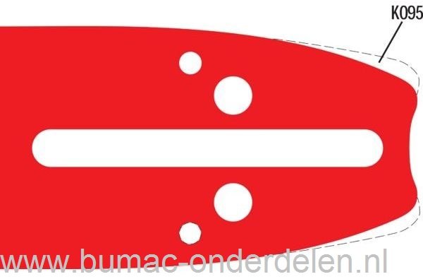 325 Zaagblad 38 Cm voor Husqvarna - Jonsered - Partner Kettingzaag - Motorzaag - Benzinezaag - Electrische Zaag, Husqvarna 33, 36, 40, 41, 42, 44, 45, 50, 51, 55, 133, 154, 234, 238, 242, 242XP, 246, 254, 254XP, 257, 262, 262XP, 340, EL16, EL1200, EL1400