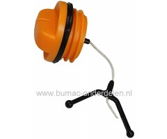 Benzinedop voor Husqvarna - Partner K650 - K700 - K750 - K950 - K1250 - K1270 Motorslijper - Bandenzaag - Doorslijper, Brandstoftankdop voor Slijpers van Partner en Husqvarna