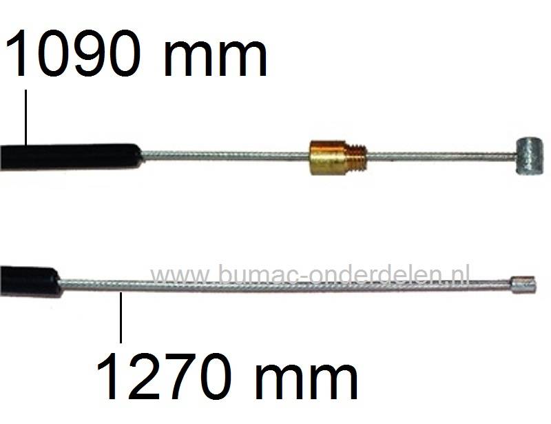 Koppelingskabel voor Atco - Qualcast en Allett Kensington Kooimaaiers, Kabel voor Aandrijving van de Kooi bij Atco Balmoral B 14 - B 17 - B 20, Qualcast Classic Petrol Punch 30 S - 35 S en 43 S, Allett Kensington 14 K - 17 K en 20 K Kooimaaiers