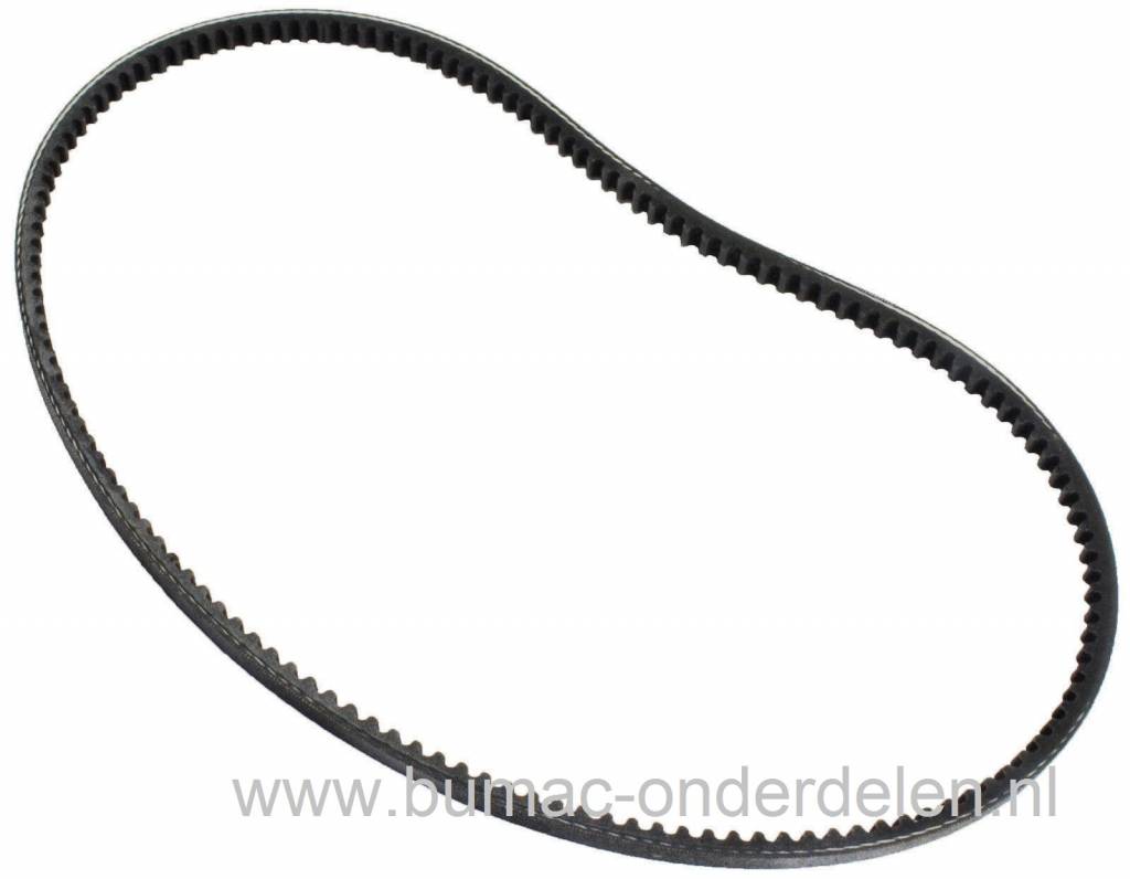 V snaar voor Aandrijving van de Rol - Wals bij Atco - Qualcast en Allett Kooimaaiers, Aandrijfriem voor Atco Balmoral B14 - B17 - B20, Qualcast Classic Petrol Punch 30S - 35S en 43S, Allett Kensington 14K - 17K en 20K Kooimaaiers