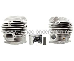 Cilinder Dolmar Ø 52 mm voor Kettingzaag PS7900, Makita DCS6401, DCS7301, DCS7901, DOLMAR, MAKITA Cylinderset Compleet met Zuiger, Zuigerveer, Pistonpen, Boring Decompressieklep, Ventiel, Kettingzagen, Motorzagen DCS 6401, DCS 7301, DCS 7901, PS 7900