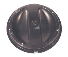 Hoogte instellings knop voor de juiste maaihoogte van Atco, Qualcast en Allett Kooimaaiers