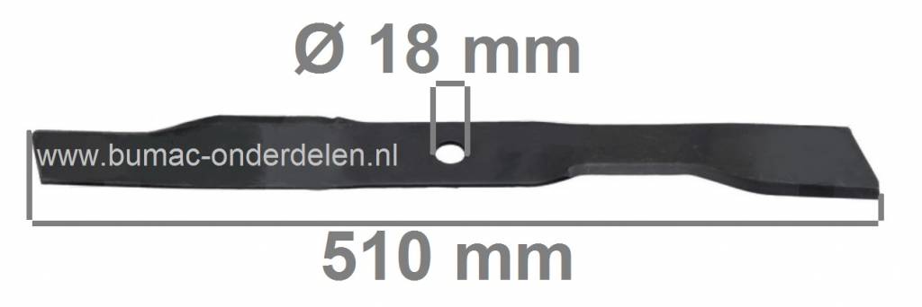 Mulchmes 51 Cm GGP Grasmaaiers met 51 en 53 Cm Maaibreedte, STIGA - CASTELGARDEN - MOUNTFIELD - ALPINA Maaimessen voor Multiclip 51 S - 513 SE - 51S - 53S Rental - 53 S Plus - Pro 51s - PRO 53SB - MC534TR