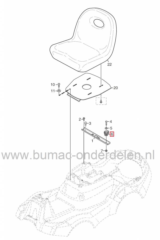 Zittingveer STIGA Frontmaaiers Park, Primo, Ready, Veren voor Zetels van Castelgarden, Stiga, Alpina, Mountfield, Zitmaaiers, Tuintrekkers, Minitractors, GGP Zittingveren, Stoelveer