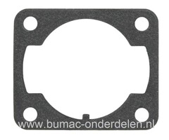 Afdichting Cilinder STIHL FS76 Bosmaaiers, Trimmers, Bermmaaiers, Stihl Cilindervoetpakkingen voor FS 76, Cylinderdichtingen, Afdichtingen Cylinder Voet, Stihl Interne Motordelen Cilinderpakking