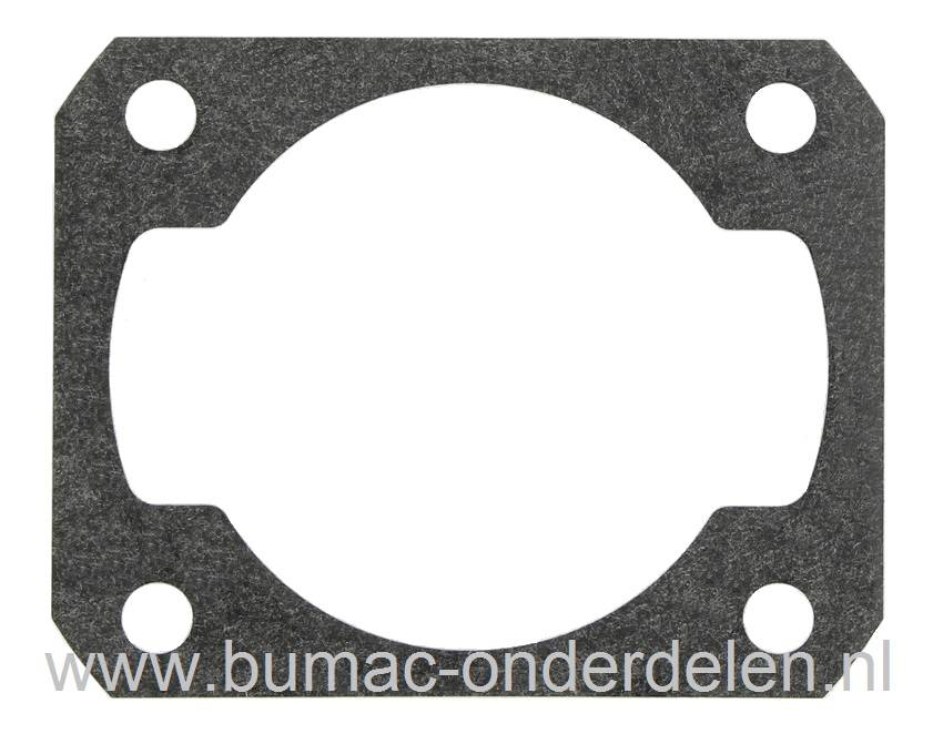 Cylinderdichting voor Stihl Bosmaaiers, Strimmers FS 160, FS 180, FS 220, FS 220K, FS 280, FS 280K, STIHL Cilindervoetpakkingen voor Bermmaaiers, Afdichtingen Cylinder Stihl FS160, FS180, FS220, FS220K, FS280, FS280K Cilinderpakking