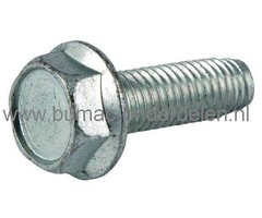 Tapbout 8x25 mm voor Alko - Solo en Brill Lagerhuis Bevestiging op Maaidek van Zitmaaier, Tuintrekker Bout voor Vastzetten van Mesashouder Alko, Brill T13-85 HD, T13-92 LUX, T14-102, T13-102 HDS Bio-Combi, T18-102 HD, T18-102 HDE, T20-102 HD, T20-102 HDE