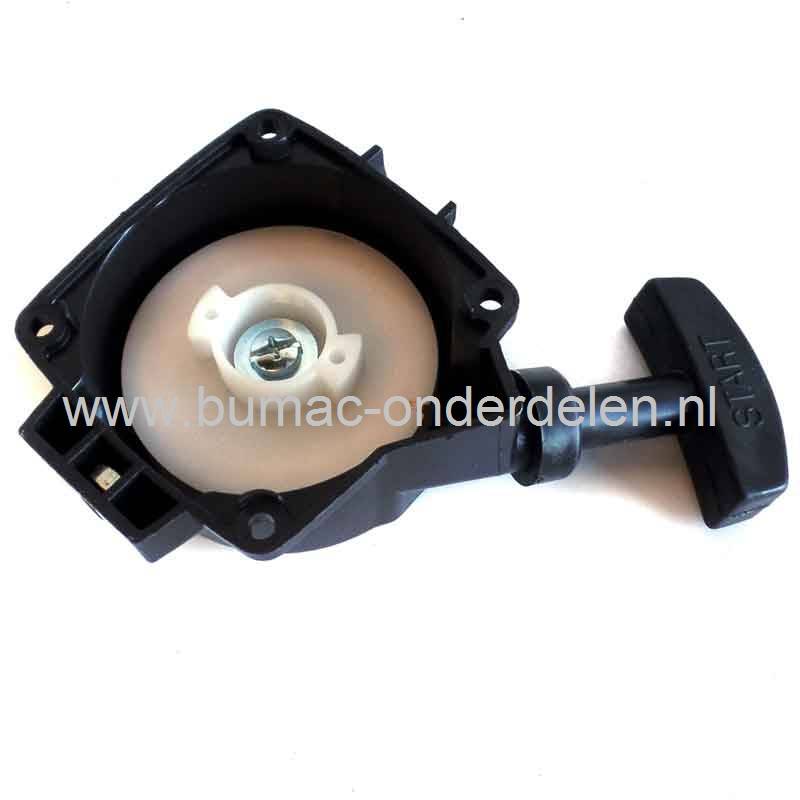 Handstarter voor Echo - Shindaiwa Bosmaaiers, Grondboren, Stokheggenscharen, Kantensnijders, Strimmers, EDR-260, GT-230/231, HCA-260/261, PAS-, PE-230/231/260/2601, PHP-800, PPT-230/260, SHC-260/261, SHP-800, SRM-230/231/260/261/270, ECHO Repeteerstarters