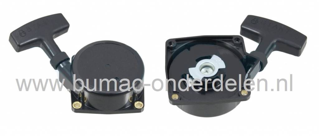 Handstarter ECHO - SHINDAIWA Bladblazers PB650, PB651, PB750, PB751, PB755, PB760, PB770, EB633RT, Starterdelen Echo, Shindaiwa, Repeteerstarters Compleet, Complete Handstarters voor Echo en Shindaiwa Ruggedragen Bladblazers