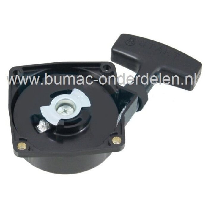 Handstarter ECHO - SHINDAIWA Bladblazers PB650, PB651, PB750, PB751, PB755, PB760, PB770, EB633RT, Starterdelen Echo, Shindaiwa, Repeteerstarters Compleet, Complete Handstarters voor Echo en Shindaiwa Ruggedragen Bladblazers