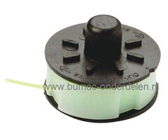 Draadspoel GARDENA Turbotrimmer Power Cut, Gardena Trimmerspoel met Nylondraad, Spoelen met Maaidraad voor Gardena Trimmers, Strimmers, Turbo Trimmer PowerCut, Grastrimmers GARDENA Nylon Draadspoelen