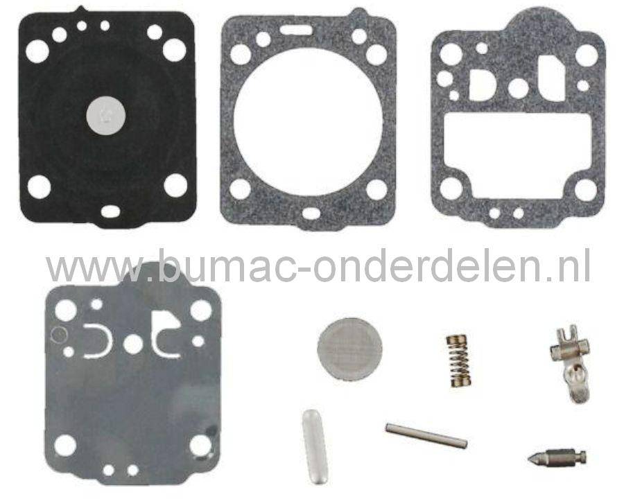 Membraan met Pakking RB149 voor Zama Carburateur op Husqvarna 235 - 236 - 240 - 435 en 440 Kettingzaag - Motorzaag, Zama Membraan Reparatieset voor Carburateur C1T