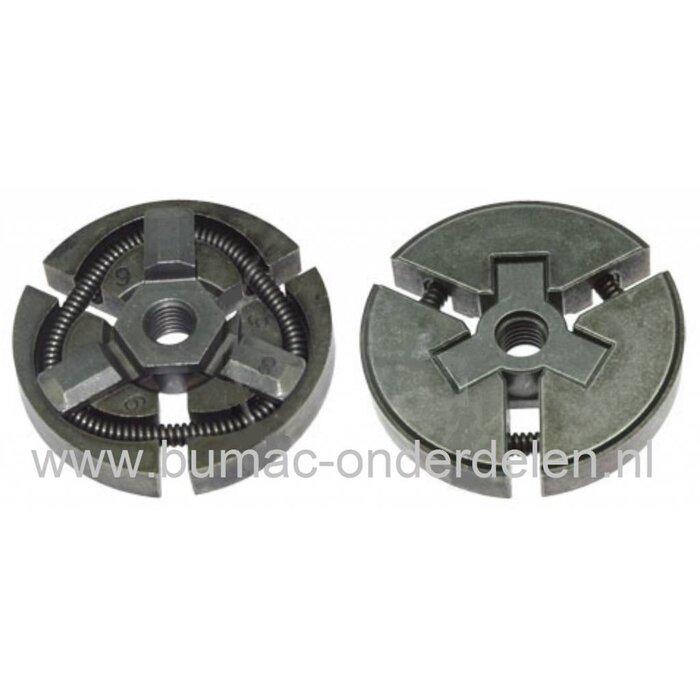 Centrifugaalkoppeling voor Husqvarna, Jonsered, Partner, McCulloch Motorkettingzagen, Electrolux Centrifugaal Koppelingen voor Kettingzaag 39R, 40, 45, 49, 240, 240R, 245, 245R, 245RX