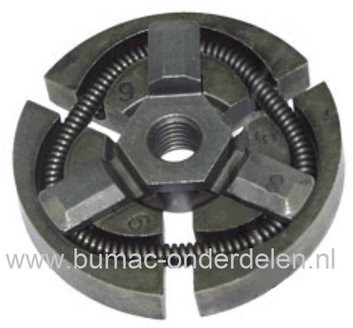 Centrifugaalkoppeling voor Husqvarna, Jonsered, Partner, McCulloch Motorkettingzagen, Electrolux Centrifugaal Koppelingen voor Kettingzaag 39R, 40, 45, 49, 240, 240R, 245, 245R, 245RX